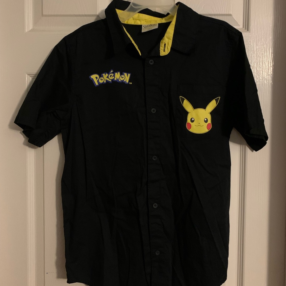 Pokémon Button Down Shirt
